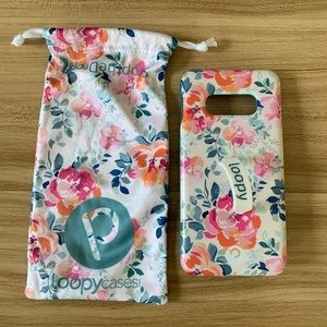 Floral loopy case for a galaxy s10e